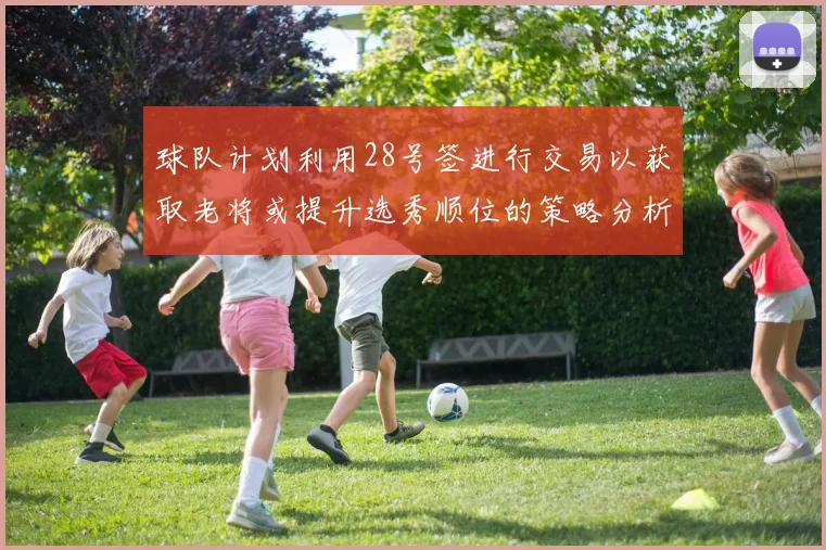 球队计划利用28号签进行交易以获取老将或提升选秀顺位的策略分析